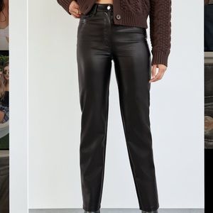 Aritizia Melina vegan leather pants